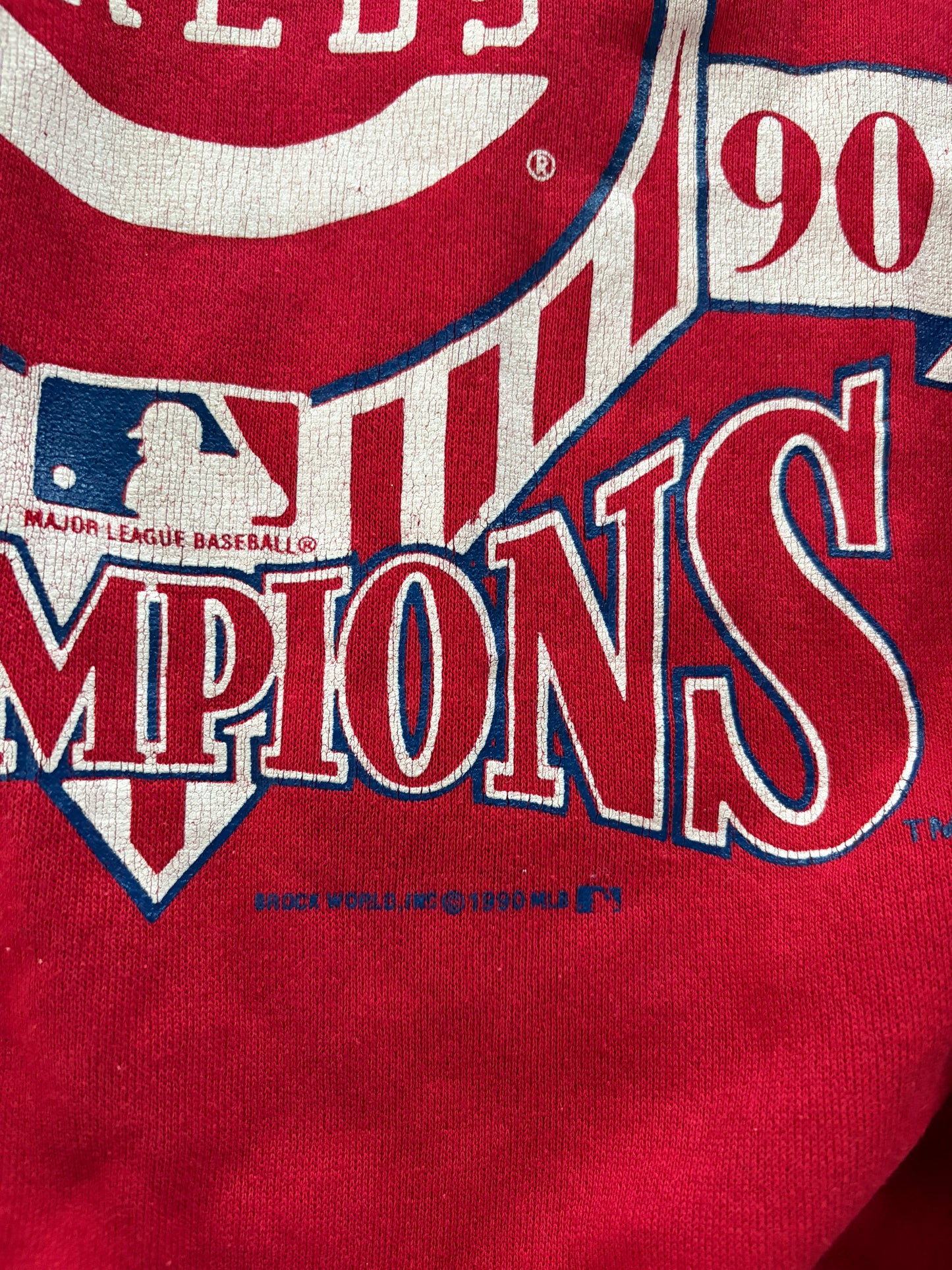 Vintage Crewneck Cincinnati Reds 1990 Rare NFL Promo