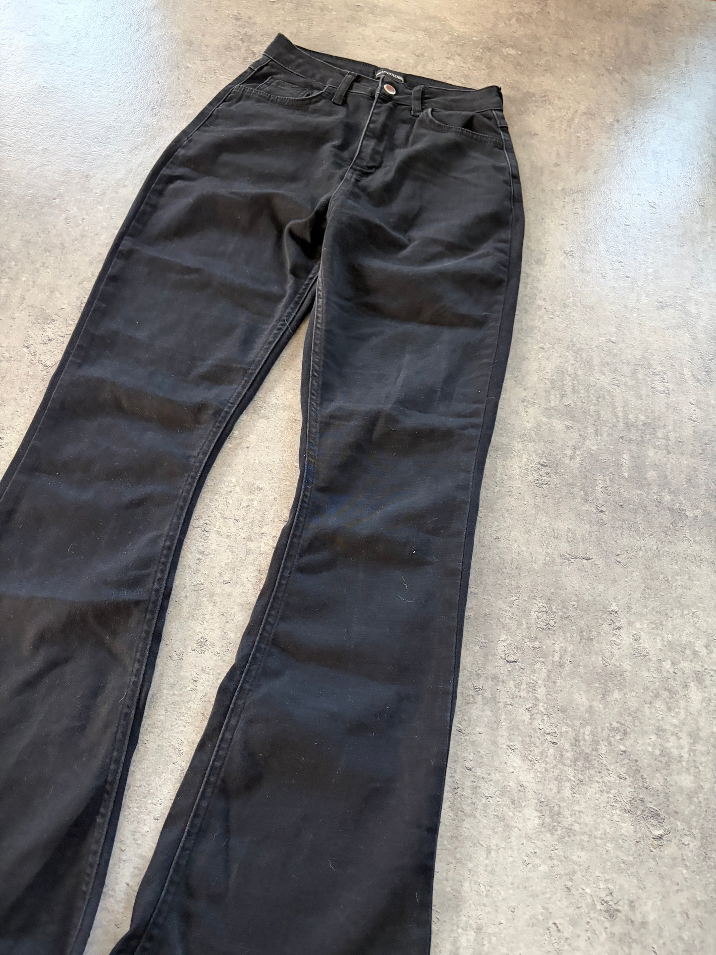 Vintage Bootcut Black Jeans 90s