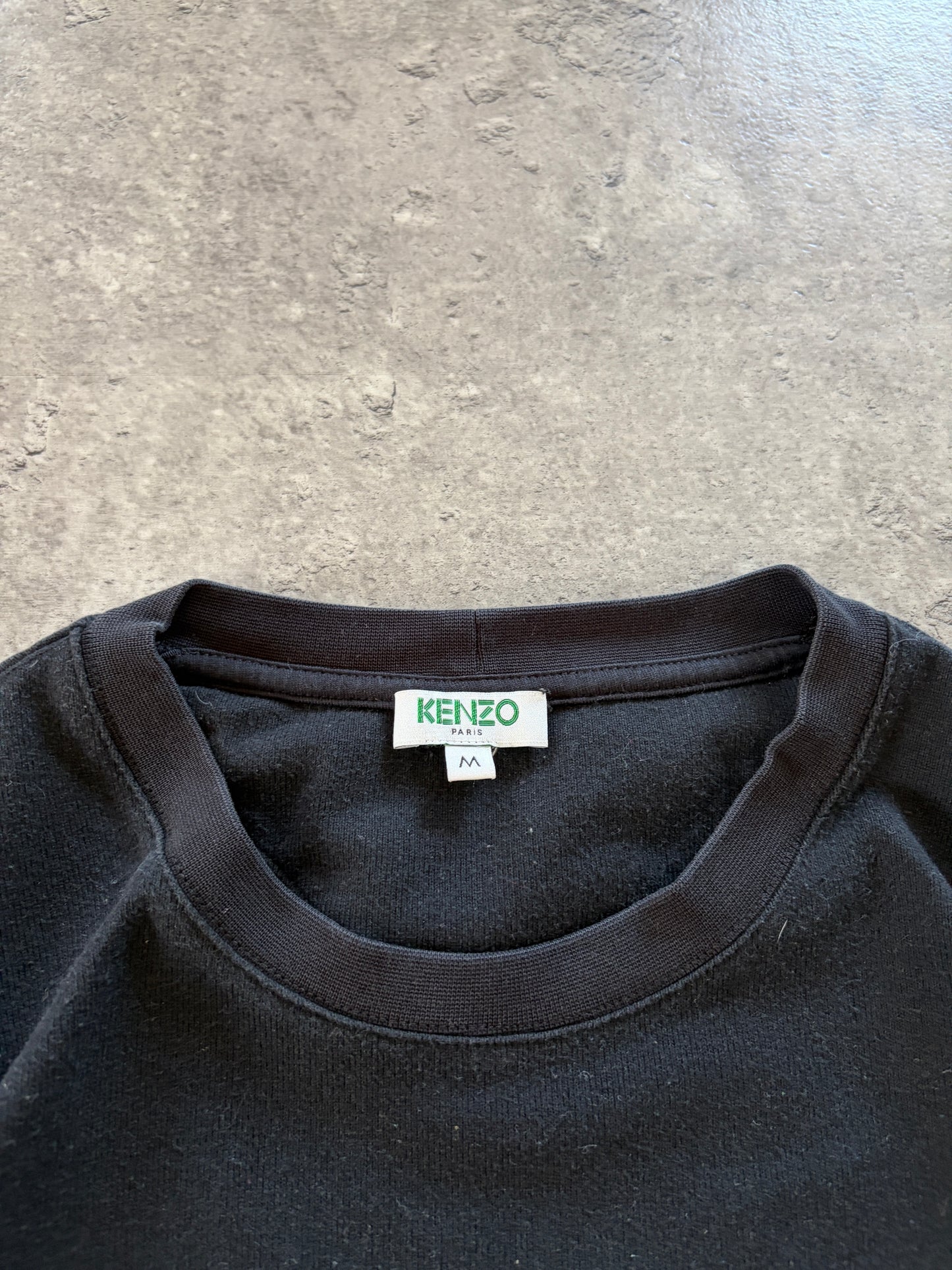 Black Kenzo T-Shirt Luxury Rare 00s