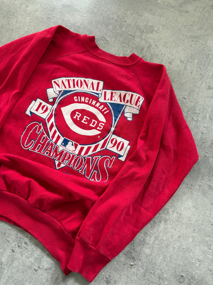 Vintage Crewneck Cincinnati Reds 1990 Rare NFL Promo