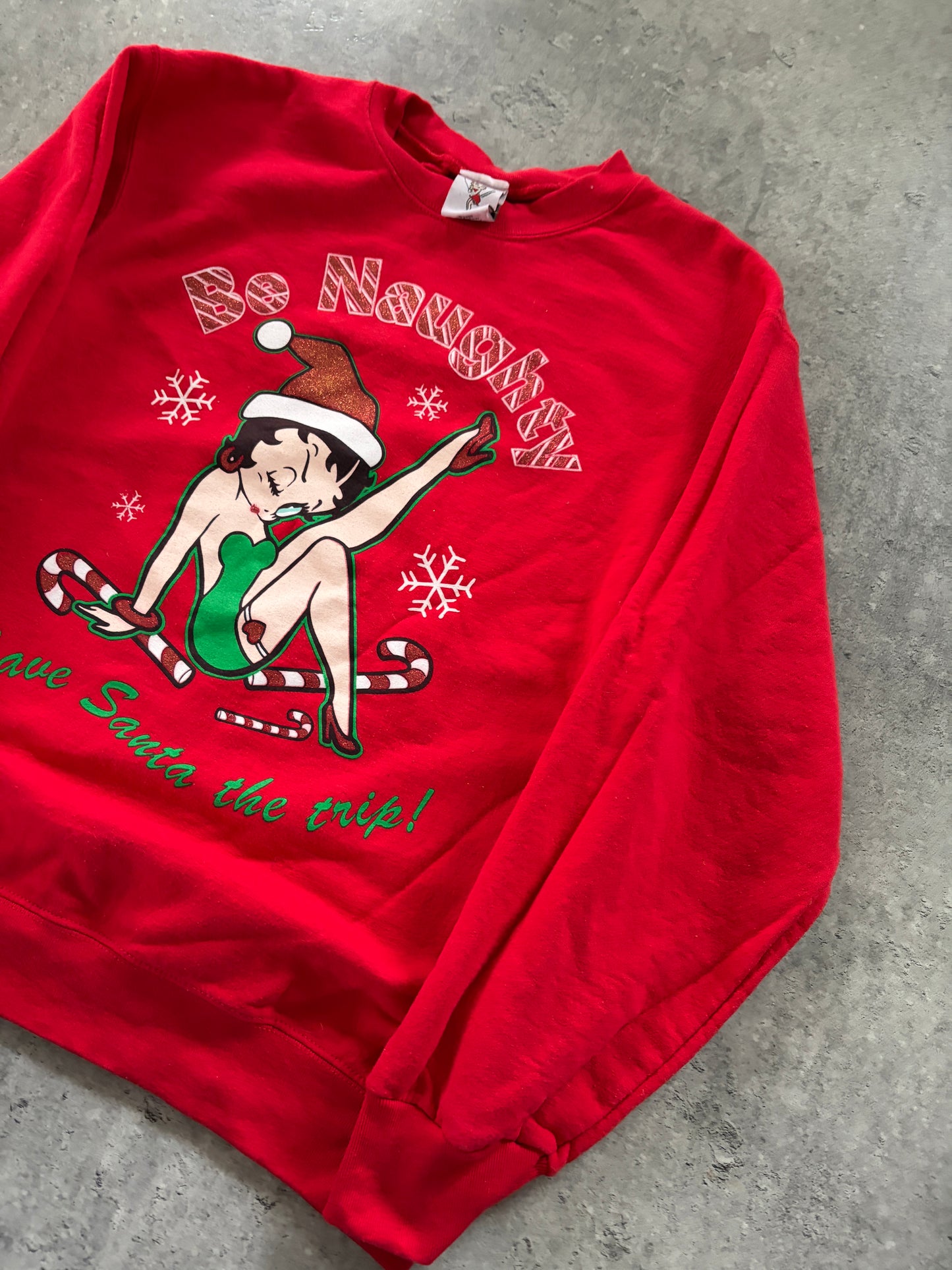 Vintage Crewneck Betty Boop 2004 Promo Rare