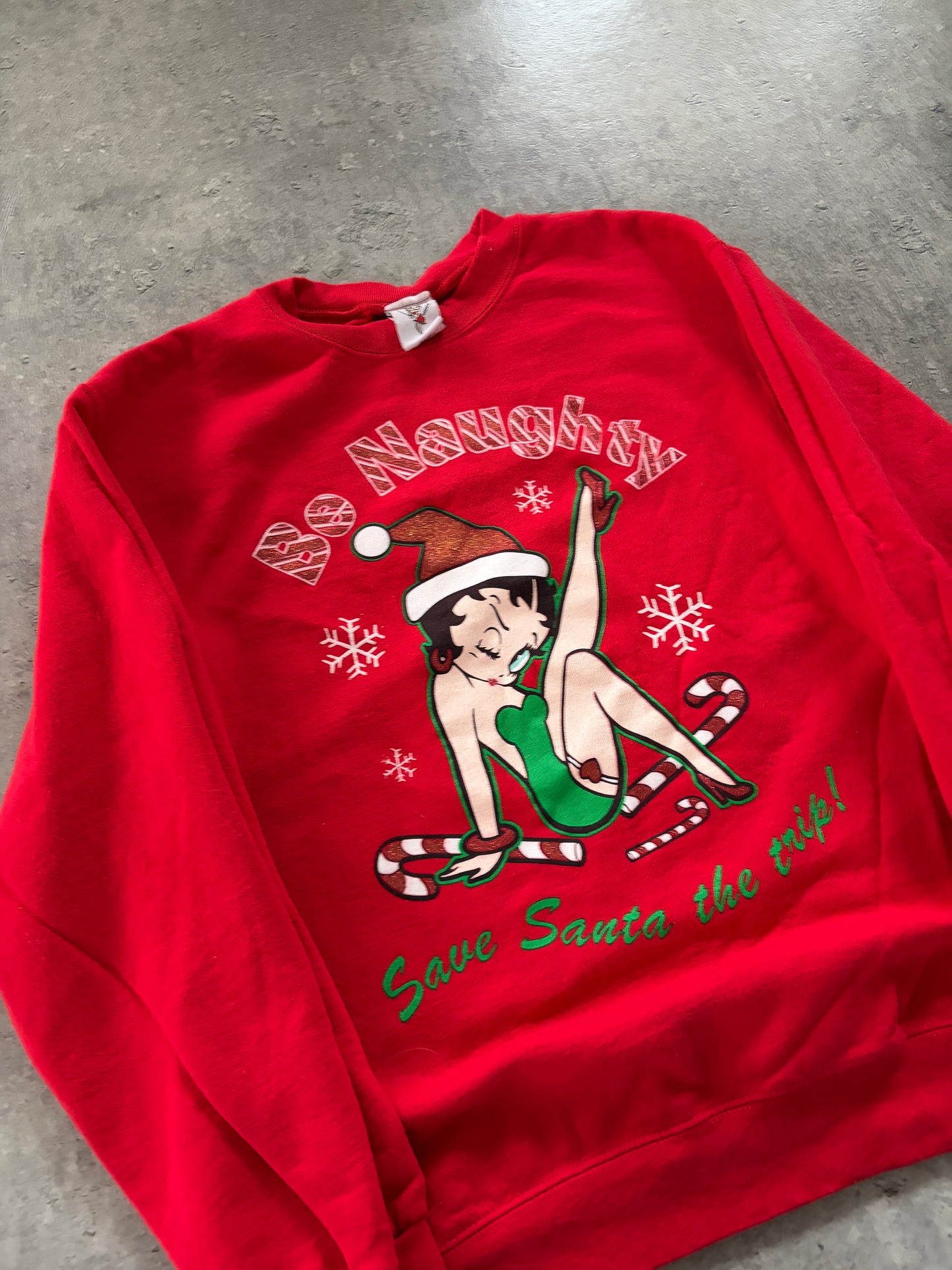 Vintage Crewneck Betty Boop 2004 Promo Rare