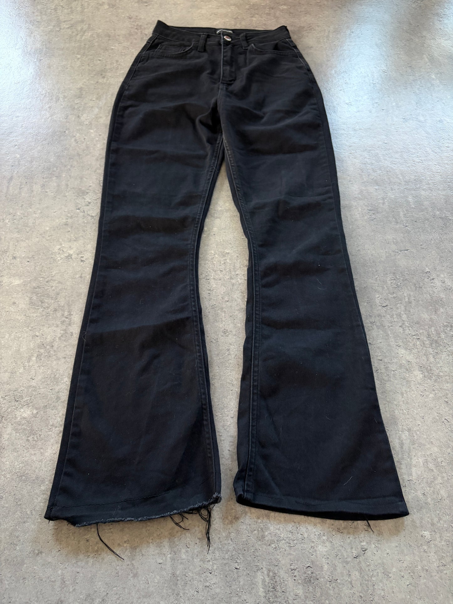 Vintage Bootcut Black Jeans 90s