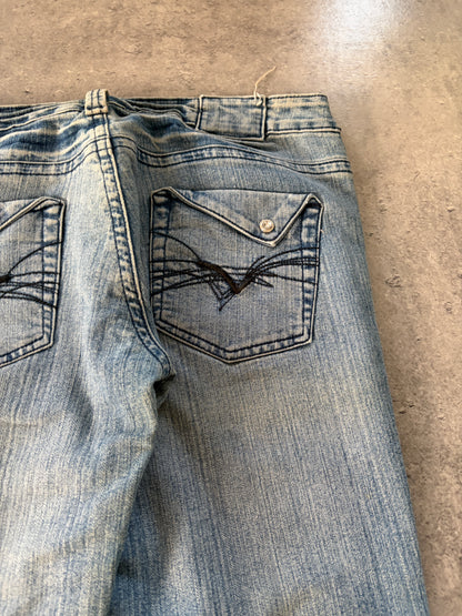 Vintage Bootcut Jeans Flared 90s