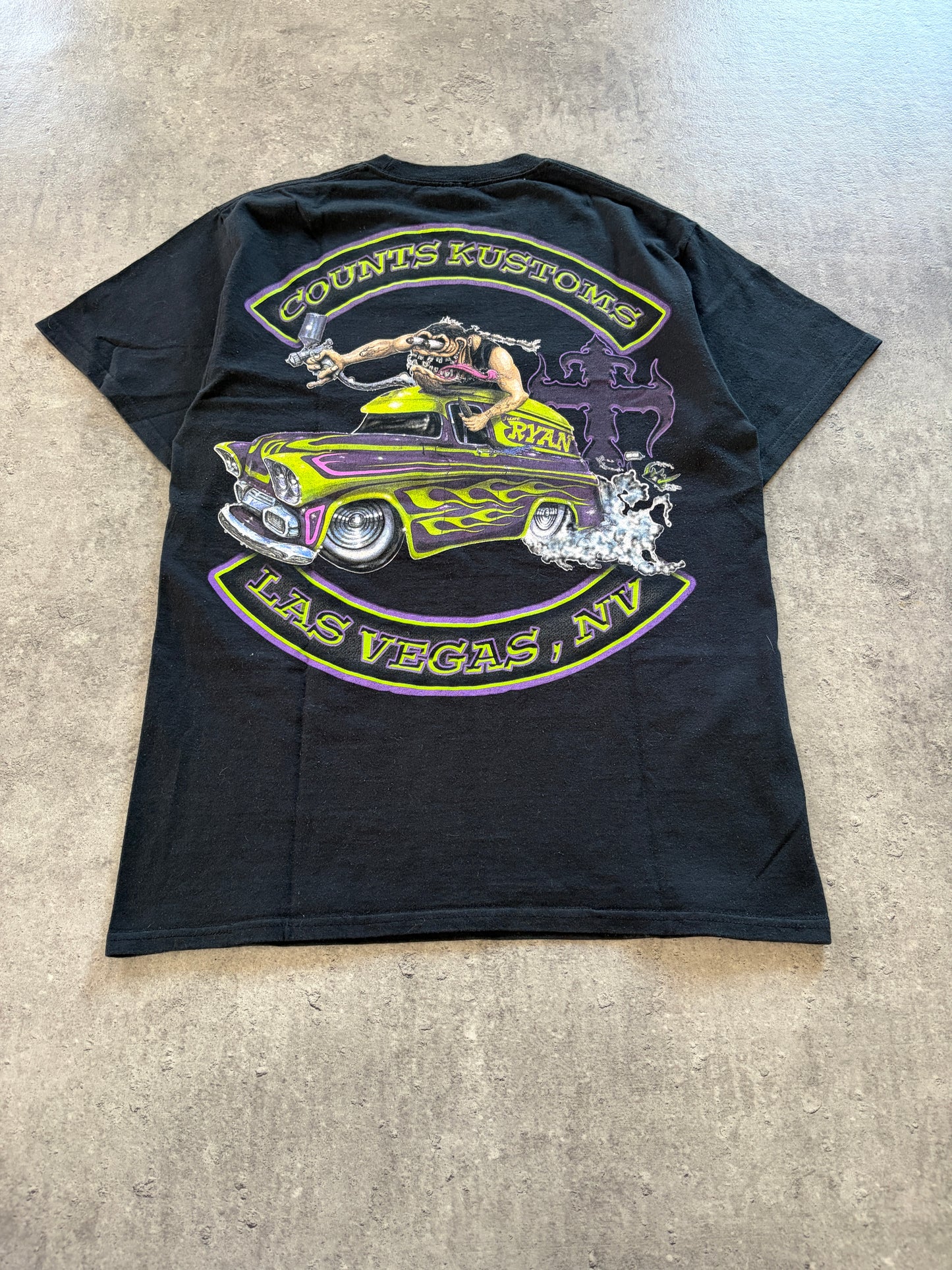 Vintage Black T-Shirt Las Vegas 2000 Rare Casino promo