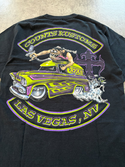 Vintage Black T-Shirt Las Vegas 2000 Rare Casino promo