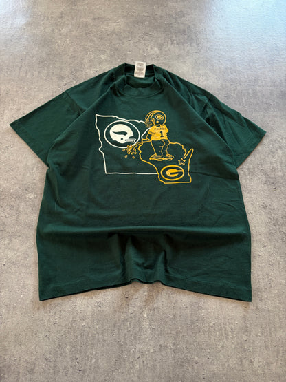 Vintage Green T-Shirt Green Bay Single Stitch USA