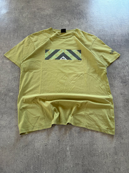 Vintage Khaki Quiksilver T-Shirt Surf 90s