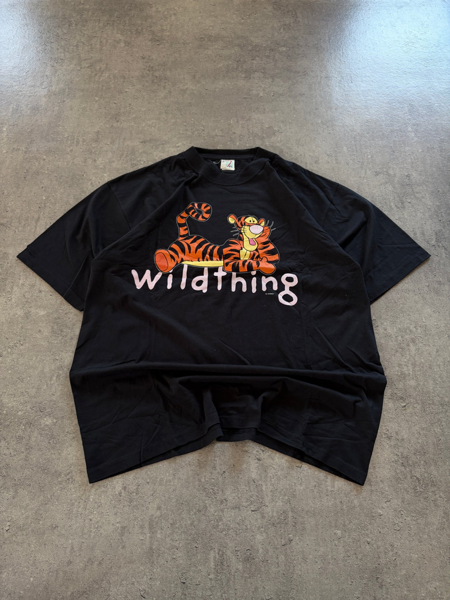 Vintage Black T-Shirt Disney Promo Wildthing 90s