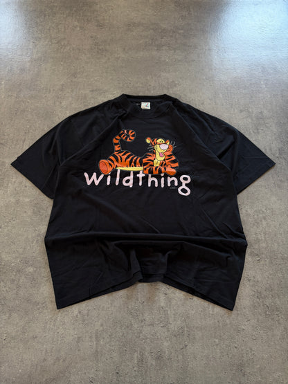 Vintage Black T-Shirt Disney Promo Wildthing 90s
