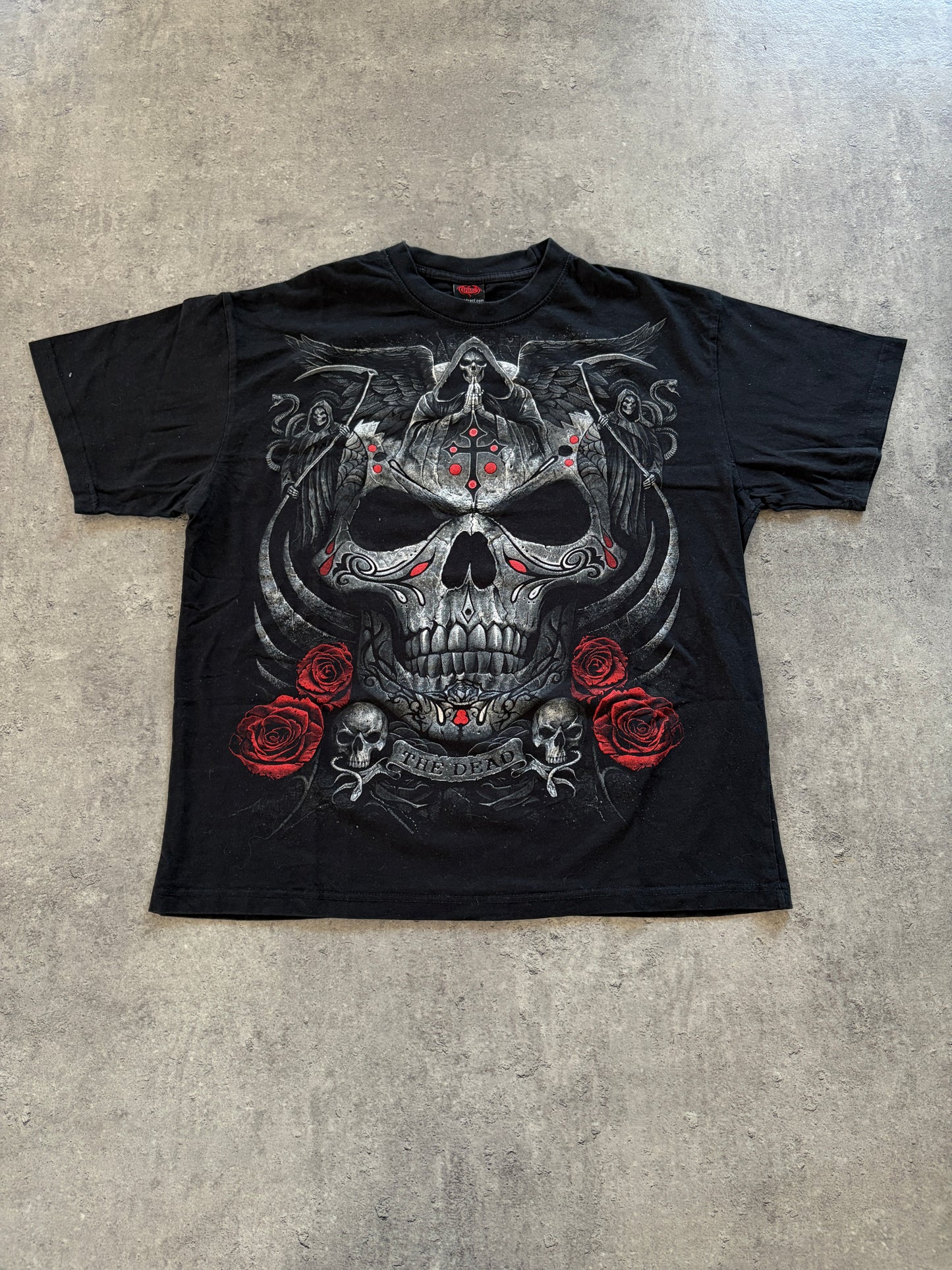 Vintage Black T-Shirt Y2k rare