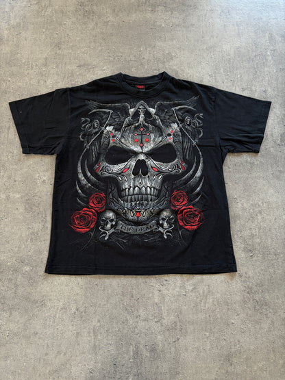 Vintage Black T-Shirt Y2k rare