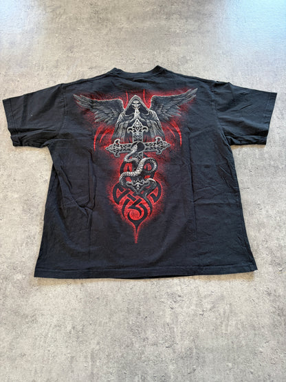 Vintage Black T-Shirt Y2k rare