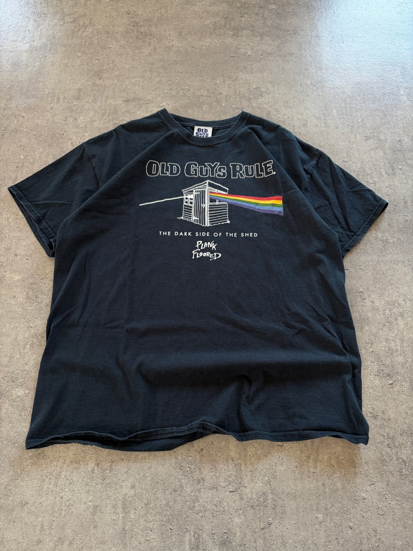 Vintage T-Shirt Old Guys Rule Rare 90s