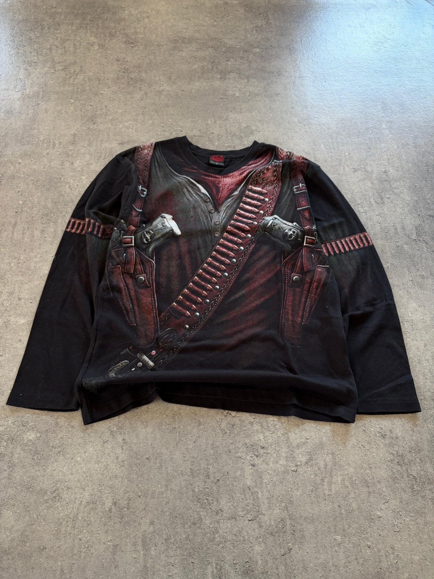 Vintage Longsleeve Aop Rare 90s