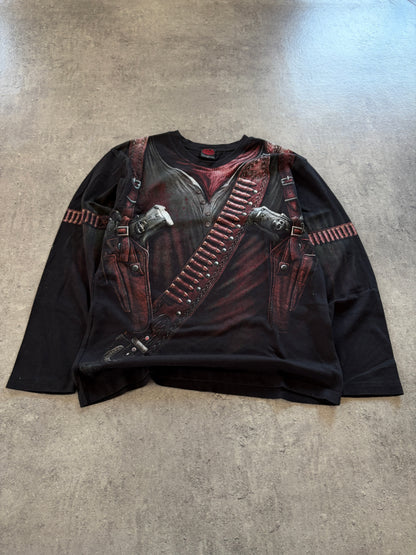 Vintage Longsleeve Aop Rare 90s