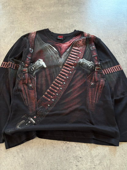 Vintage Longsleeve Aop Rare 90s