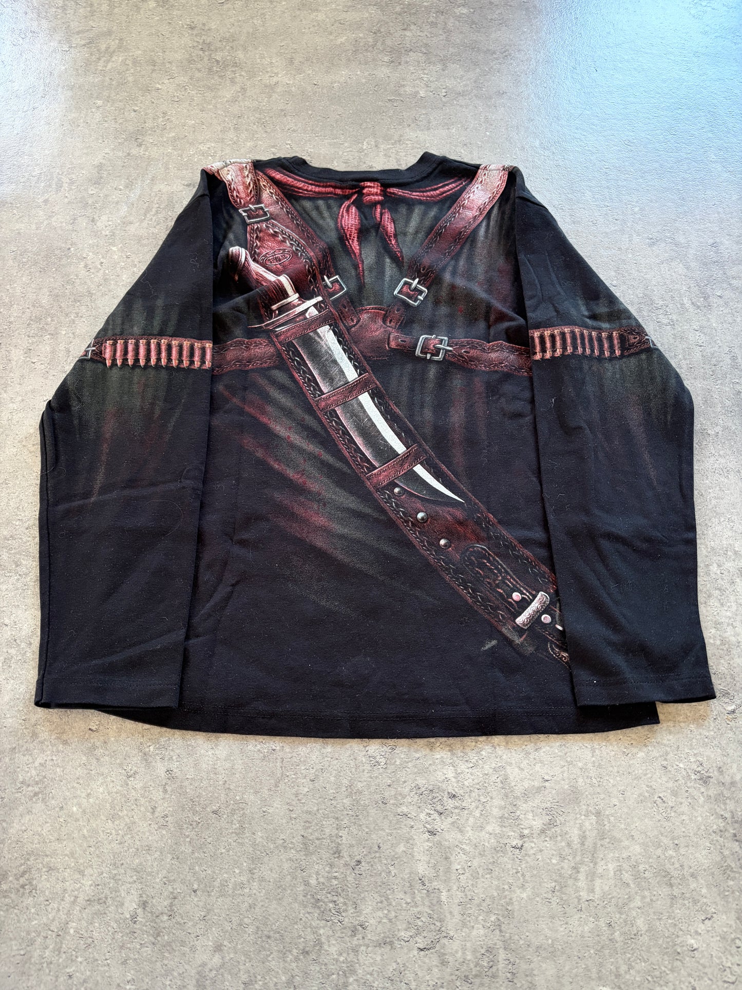 Vintage Longsleeve Aop Rare 90s