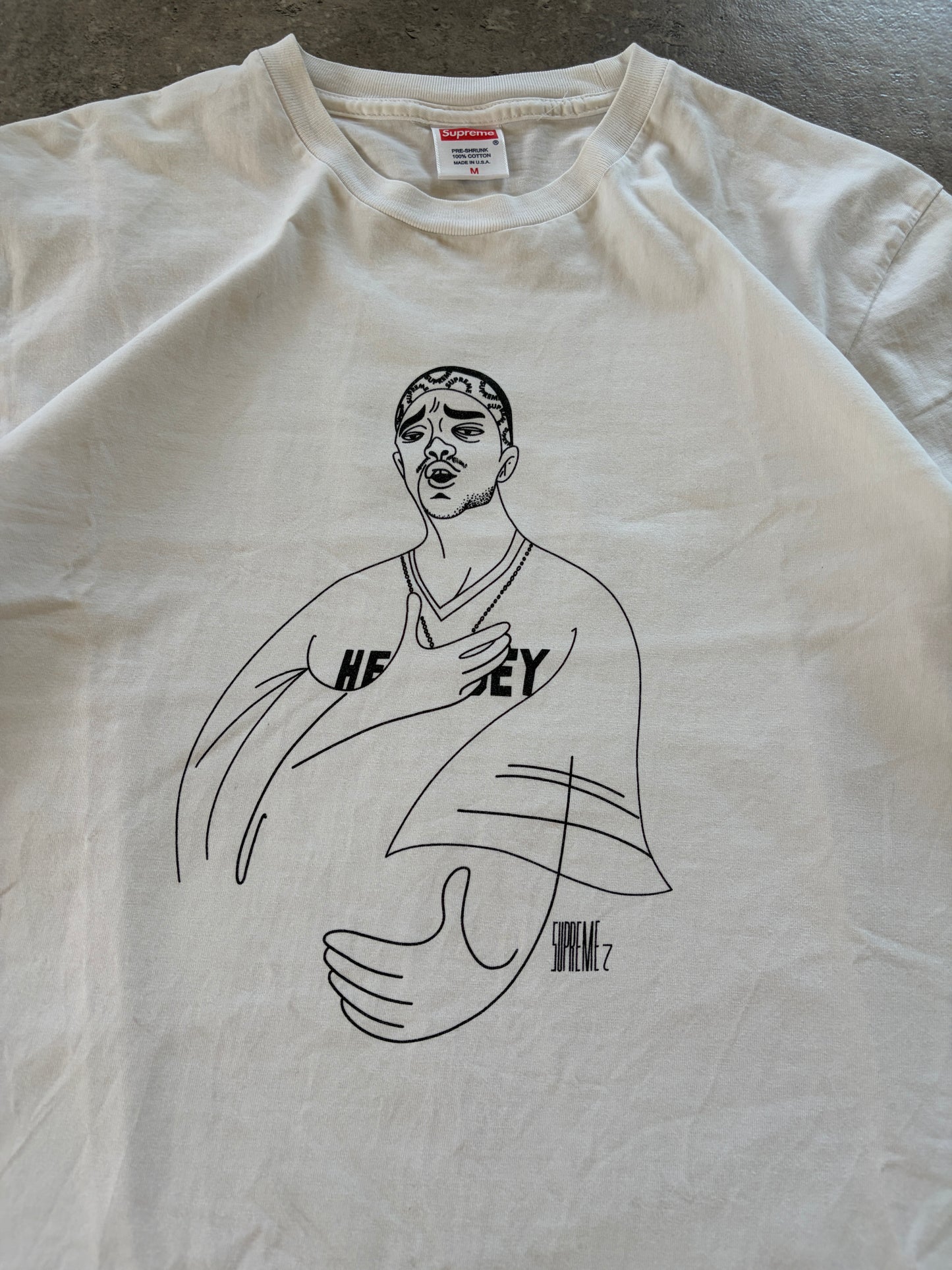 White Supreme T-Shirt Prodigy SS18 Skate