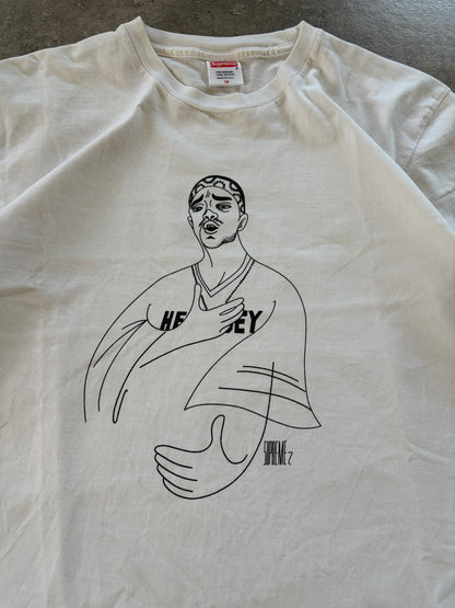 White Supreme T-Shirt Prodigy SS18 Skate