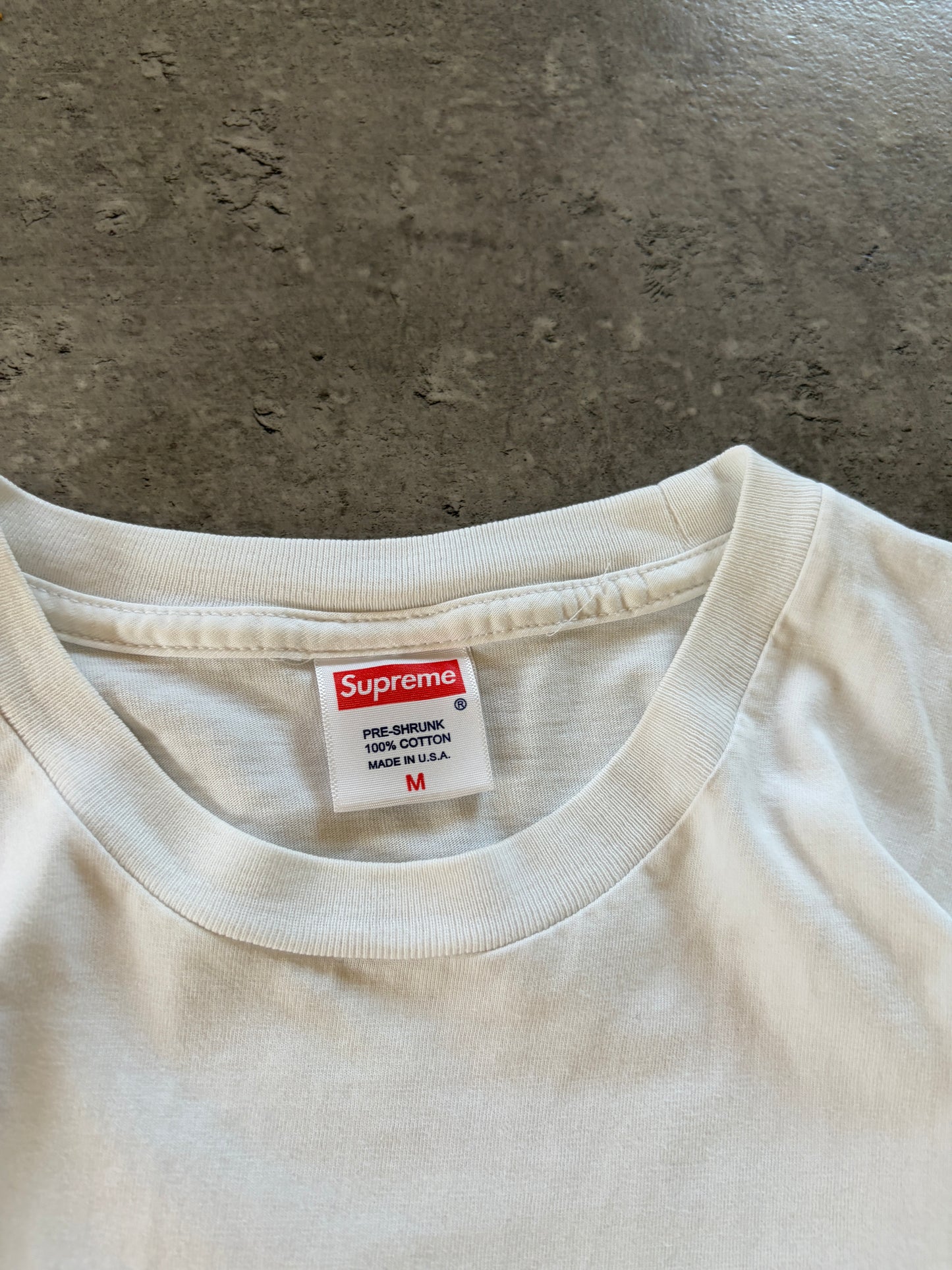 White Supreme T-Shirt Prodigy SS18 Skate