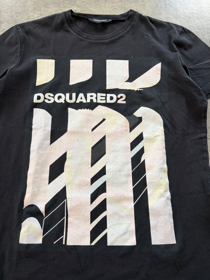Black Dsquared2 T-Shirt Luxury Baggy Rare