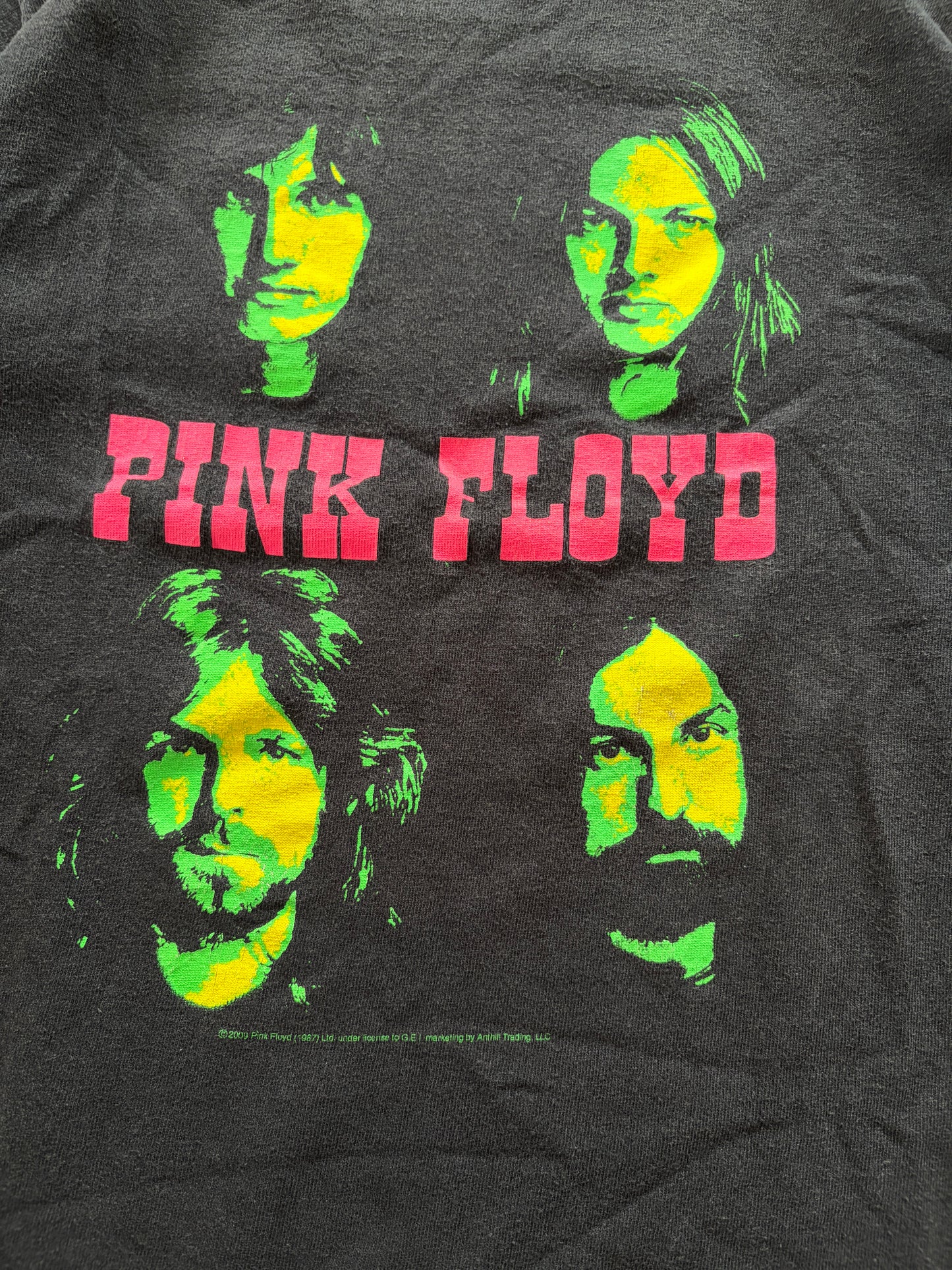 Vintage Black Pink Floyd 2009 (1967) Rare Tee