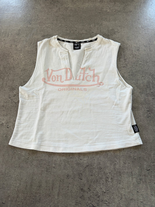 Von Dutch Crop Tee y2k