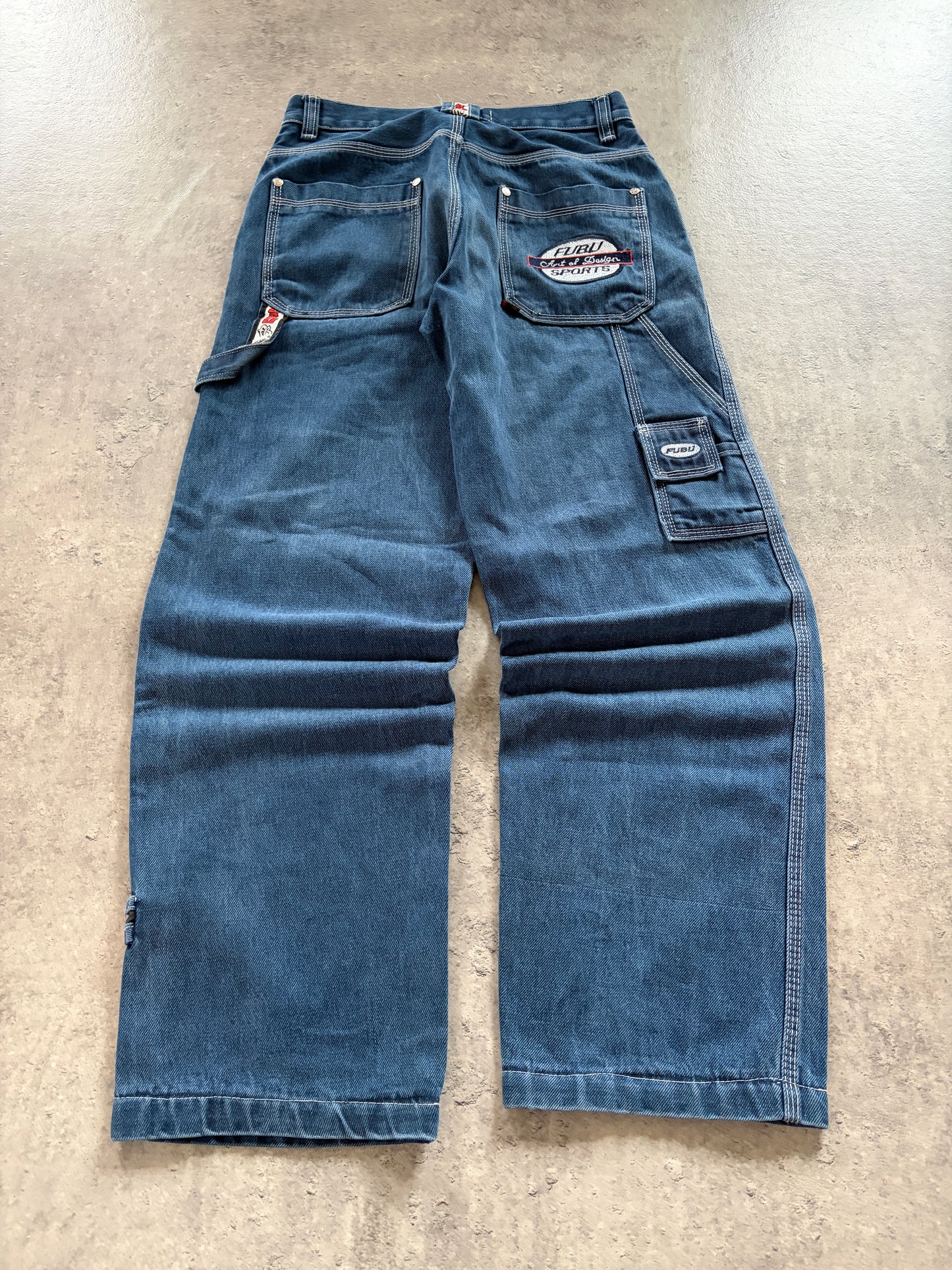 Vintage Fubu Jeans Baggy 90s
