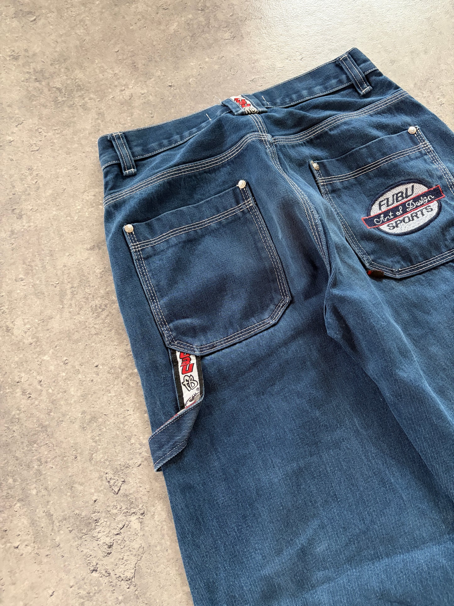 Vintage Fubu Jeans Baggy 90s
