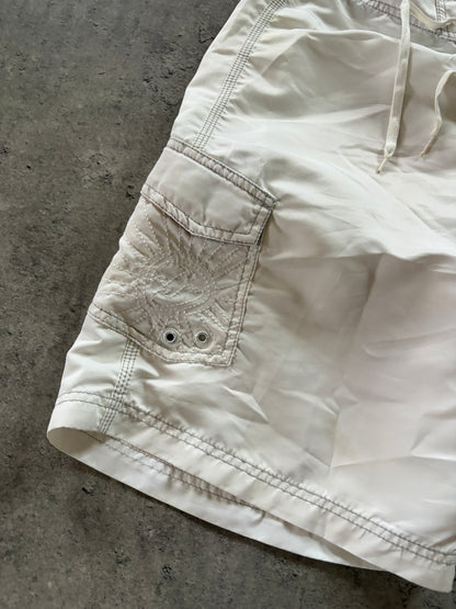 Vintage 90s Billabong Shorts Andy Irons Rising Sun